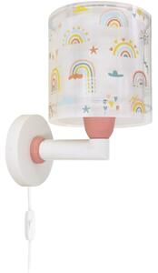 Dalber 41199 - Lampada da parete per bambini RAINBOW 1xE27/15W/230V multicolore