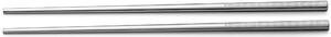 Coppia Chopstickt KYOTO ORIGAMI SUSHI in acciaio 18.10 forgiato accoglie Chopstick 250 mm, finitura inox lucido- posate