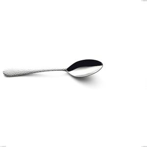 Cucchiaino frutta cortina, Acciaio inox (Aisi 304) acciaio martellato lucido, lunghezza 190 mm