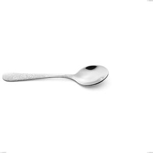 Cucchiaino moka Charme Pechino, Acciaio 18/10 Inox Lucido con incisione al laser, spessore 2,5 mm mm, lunghezza 113 mm