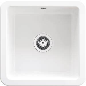 Deante Lumi lavello in ceramica 45.7x45.7 cm bianco ZCU_610B
