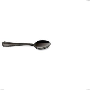 Cucchiaino moka Domus Black , Acciaio 18/10 trattamento PVD, spessore 3 mm, lunghezza 115 mm
