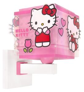 Dalber 73269 - Applique da parete per bambini HELLO KITTY 1xE27/15W/230V rosa