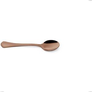 Cucchiaino caff� Domus Chocolate, Acciaio 18/10, lunghezza 142 mm spessore 3 mm trattamento PVD chocolate