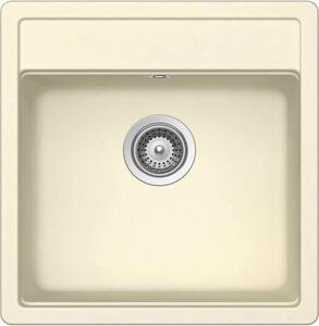 SCHOCK Lavello sottopiano Nemo N-100S-U, Cristalite+ Crema 1 vasca