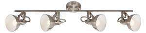 Briloner 2049-042 - Faretto 4xE14/40W/230V argento