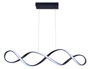 Lampadario LED a sospensione con filo INFINITO LED/34W/230V nero