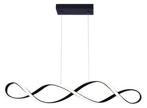 Lampadario LED a sospensione con filo INFINITO LED/34W/230V nero