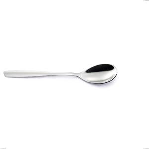 Cucchiaino da caff� ELEVEN in acciaio 18.10 AISI304 2.5 mm , lunghezza 147 mm manico in acciaio finitura lucido a specchio lavabili in lavastoviglie