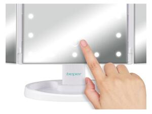 Beper - Specchio da trucco con retroilluminazione a LED 4xAAA/5V