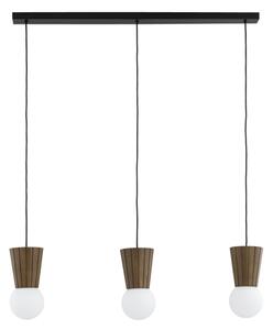 Argon 6358 - Lampadario da bagno a sospensione con cavo VOLANTE 3xG9/6W/230V IP44 marrone