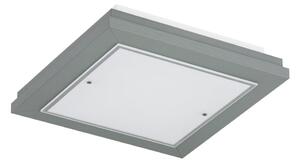 Argon 7269 - Plafoniera TABOR 2xE27/15W/230V 32x32 cm grigia