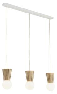 Argon 6357 - Lampada da bagno a sospensione con cavo VOLANTE 3xG9/6W/230V IP44 beige