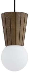 Argon 8952 - Lampada a sospensione da bagno su cavo VOLANTE 1xG9/6W/230V IP44 marrone