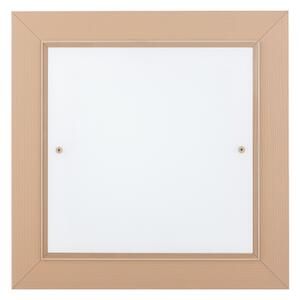 Argon 7267 - Plafoniera TABOR 2xE27/15W/230V 32x32 cm beige