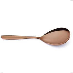 Pala riso ELeven PVD Chocolate, Acciaio 18/10 lucido, spessore 2.5 mm, lunghezza 260 mm, PVD chocolate