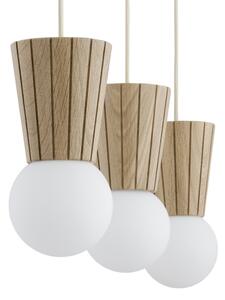 Argon 6357 - Lampada da bagno a sospensione con cavo VOLANTE 3xG9/6W/230V IP44 beige