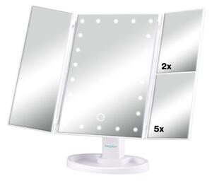 Beper - Specchio da trucco con retroilluminazione a LED 4xAAA/5V