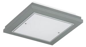 Argon 1868 - Plafoniera TABOR 4xE27/15W/230V 42x42 cm grigia