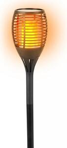 Grundig torcia solare da giardino - 9 x 59 CM - illuminazione da giardino - torcia a LED - ricarica solare - durata della batteria 6-8 ore - giardino e balcone