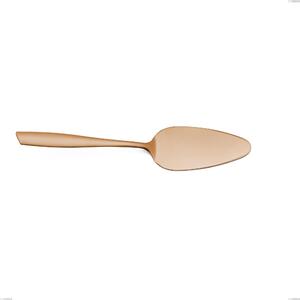 Pala torta Eleven rose brunita lucida , Acciaio inox 18-10, AISI 304 Brunito Lucido, spessore 2,5 mm mm, lunghezza 268 mm