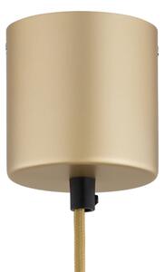 Argon 8869 - Lampadario a sospensione su cavo BOLTON LED/12,5W/230V 3000K dorato