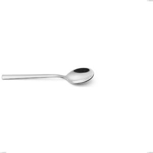 Cucchiaino caff� fashion, acciaio 18/10 aisi 304 inox lucido, spessore 3 mm mm, lunghezza 137 mm
