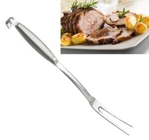 Forchettone due Punte a servire in acciaio 18/10 Touch Me 35 cm con gancio Nichel Free