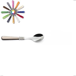 Cucchiaino caff� Ginevra, (acciaio 18.10 aisi304), manico in nylon, Lunghezza 144 mm