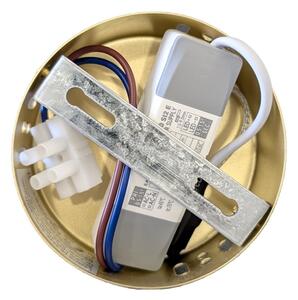 Lampadario LED su cavo LAGOS LED/8W/230V oro