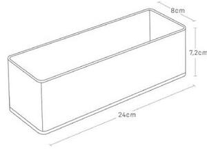 Organizer per cassetti in plastica in set da 2 Tower - YAMAZAKI