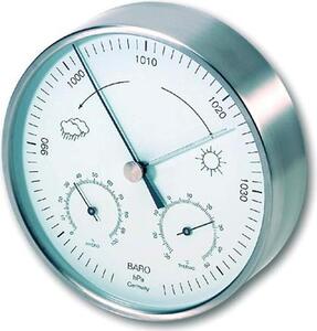Stazione meteorologica per interni ed esterni Acciaio inossidabile/blu, D, SF-TFA