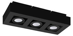 Eglo 31064 - Faretto LED MENDOZA 3xLED/4,7W/230V 3000K nero