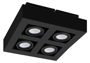 Eglo 31065 - Faretto LED MENDOZA 4xLED/4,7W/230V 3000K nero