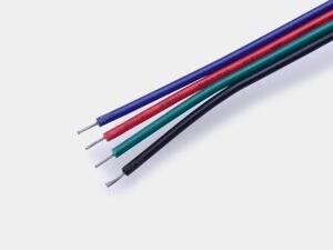 Cavo DOTLUX 1m 4x0,52 mm² per strisce LED RGB