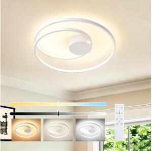 Brilagi- Plafoniera LED dimmerabile TWISTER LED/48W/230V diam. 50 cm bianco + telecomando