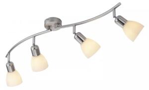 JUST LIGHT. 11954-55 - Faretto KARO 4xE14/40W/230V cromo opaco