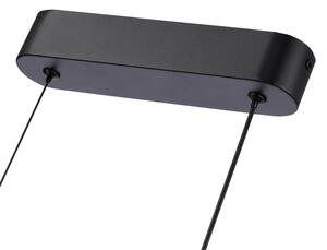 Brilagi-LED Lampada a sospensione dimmerabile su cavo TWISTER LED/60W/230V 3000-6000K nera + telecomando