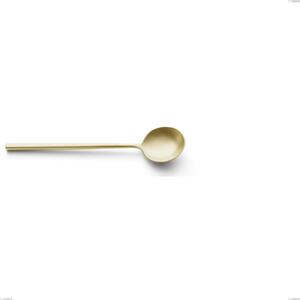 Cucchiaino caff� Kyoto Sabbiato Champagne, Acciaio inox (Aisi 304) inox sabbiato, lunghezza 145 mm