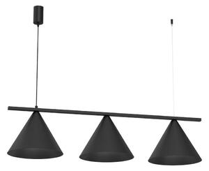 Lampada a sospensione su cavo CAPITAL 3xGX53/15W/230V, nera