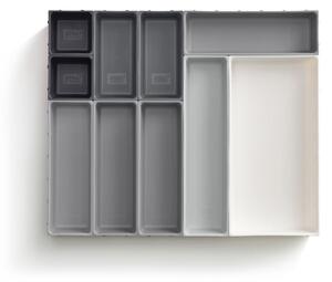 Organizzatore per cassetti variabili grigio Blox - Joseph Joseph
