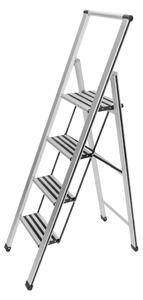 Scala a gradini pieghevole, altezza 153 cm - Wenko