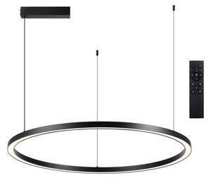 Brilagi - Lampadario dimmerabile a cavo LED PORTOFINO LED/98W/230V nero + telecomando
