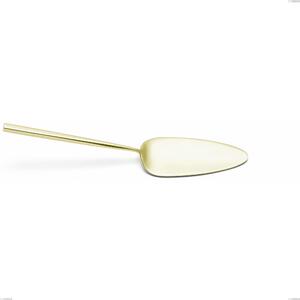 Pala torta Kyoto Tin Gold, Acciaio inox (Aisi 304) trattamento pvd acciaio lucido, lunghezza 246 mm