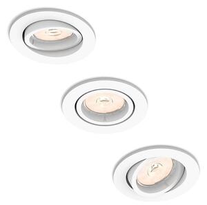 Philips 50393/31/PN - Set da 3 faretti da incasso DONEGAL 1xGU10/5,5W/230V