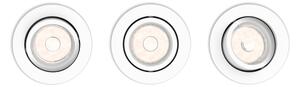 Philips 50393/31/PN - Set da 3 faretti da incasso DONEGAL 1xGU10/5,5W/230V