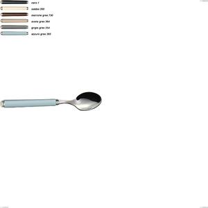 Cucchiaino moka linea gres, acciaio 18/10 aisi 304 manici in acrilico, lunghezza 140 mm