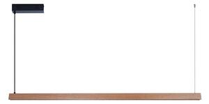 Immax NEO 07304L - Lampada a sospensione LED dimmerabile MADEIRA su cavo 33W/230V Wi-Fi Tuya 152 cm rovere