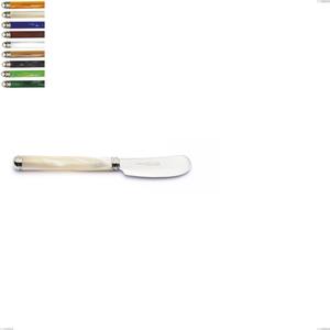 Spalmaburro piccolo Linea Perlato, Acciaio inox 18/10 (AISI304) Lunghezza 148 mm manico in ABS doppia ghiera lavabili in lavastoviglie