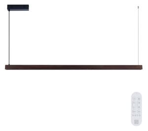 Immax NEO 07301L-LED dimmerabile lampada a sospensione su cavo MADEIRA 33W/230V Wi-Fi Tuya 152 cm noce